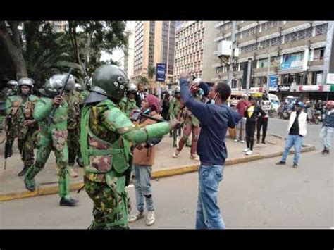 Current Situation In Nairobi CBD YouTube