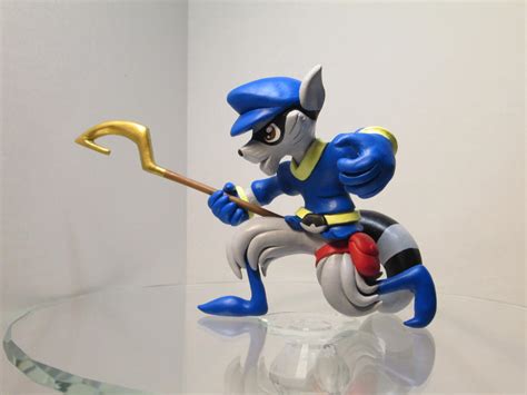 Sly Cooper Sculpture by EarthenPony on DeviantArt