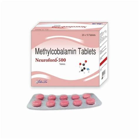 Neuroford500 Methylcobalamin IP 500 Mcg At Rs 1350 Box In Nagpur ID