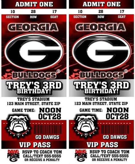 Georgia Bulldogs Football Tickets 2021 - BrianaLarkin