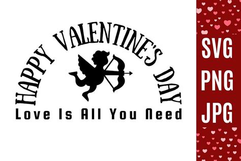 Happy Valentine Day Svg Graphic By Tropical Art Hub · Creative Fabrica