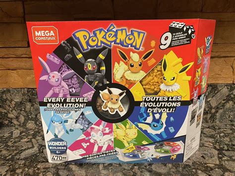 Mega Construx Pokemon Every Eevee Evolution K Design Co