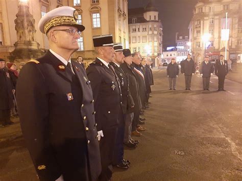 Photos Sarreguemines A Rendu Hommage Aux Morts Pour La France En