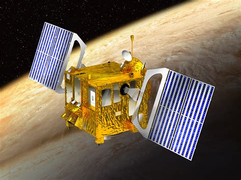 Esa Artists View Of Esas Venus Express Probe In Orbit Around Venus