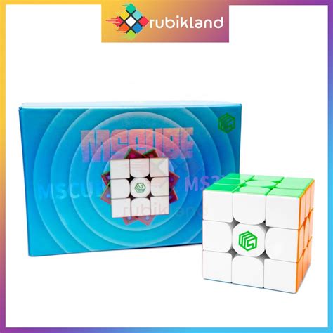 Rubik 3x3 DianSheng MsCube MS3X 2022 帶旗艦魔方高端系列磁鐵 3 層 3x3x3 蝦皮購物