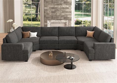 Amazon Nolany Oversized Modular Sofa U Shaped Modular Sectional