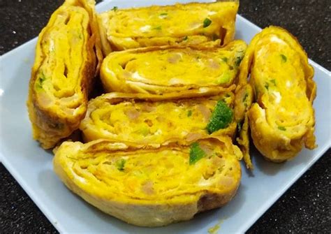 Resep Gyeran Mari A K A Telur Gulung Korea Yang Sempurna Kreasi Masakan