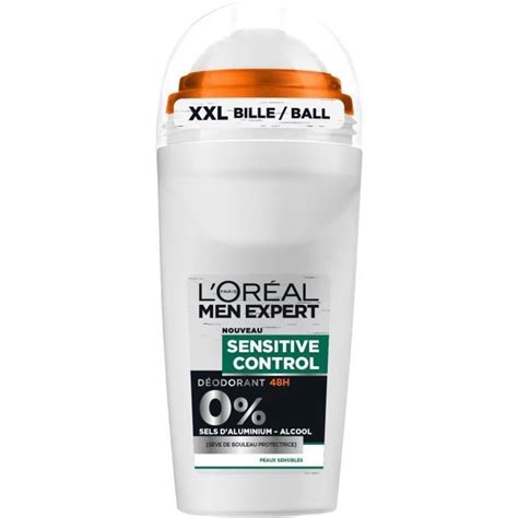 L Or Al Men Expert Sensitive Control D Odorant Bille Homme Peau