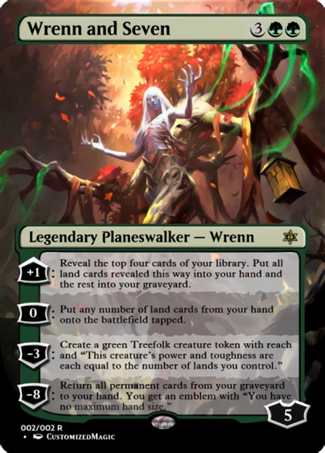 Wrenn And Seven Magic The Gathering Proxy Cards