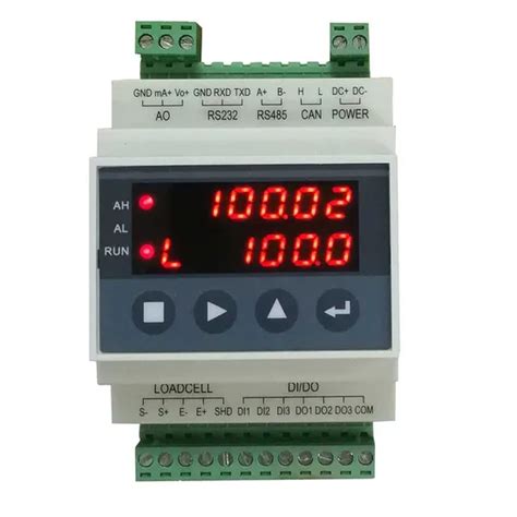 Supmeter Analog 4 20mA Digital Loadcell Weight Control Transmitter With