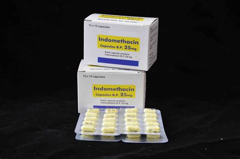 Indomethacin Capsules BP 25mg China Manufacturers Suppliers Factory ...