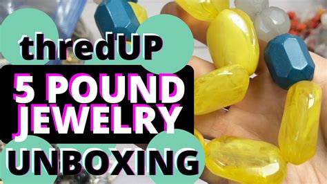 ThredUP 5 Lb DIY Jewelry Unboxing Mechanicsburg PA YouTube