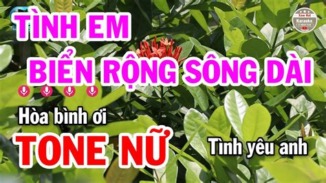 Karaoke T Nh Em Bi N R Ng S Ng D I Tone N Em Nh C S Ng D H T Nh T