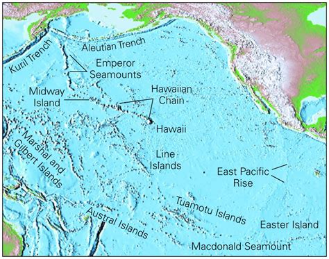 Solved 18. The chain of Hawaiian Islands extends northwest | Chegg.com