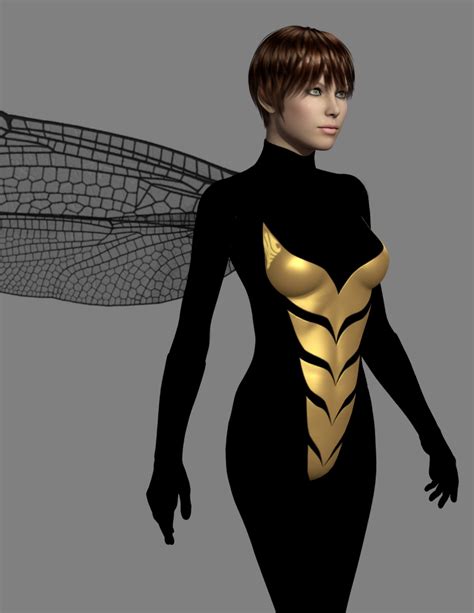 Janet Van Dyne The Wasp By Timberoo On Deviantart