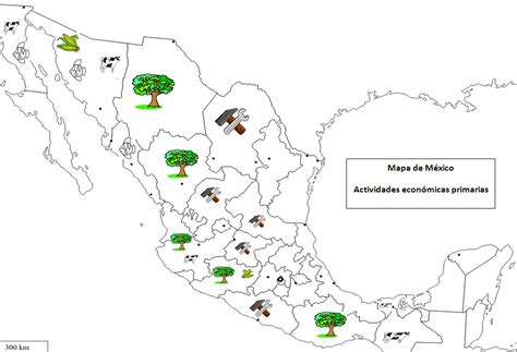 Actividades De La Escuela Eleuterio Llanes Pasos Mapa Geográfico Actividades Primarias En México