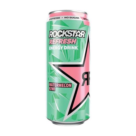 Rockstar Energy Refresh Watermelon Kiwi 500ml UK