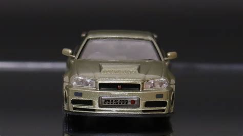 【モデルインプレッション】 Ignition Model 164 Nismo R34 Gt R Z Tune Green Metalic