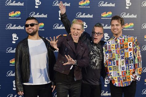 madrid-spain-december-11-pop-band-walk-the-moon-members-attend-the-40-principales-awards-2015 ...