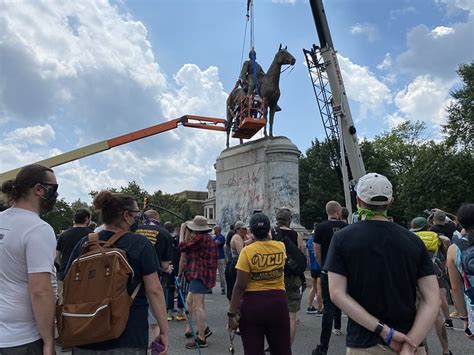 Stonewall Jackson Monument Removal Richmond Virginia United States World History Commons