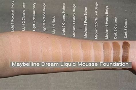 Base Maybelline Dream Matte Mousse Nude Light 4 Eua Promo MercadoLibre
