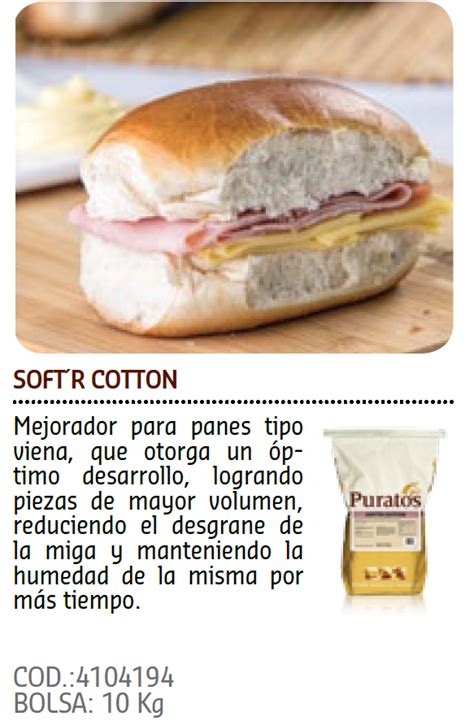 Mejorador De Pan Softr Cotton Bolsa X Kg