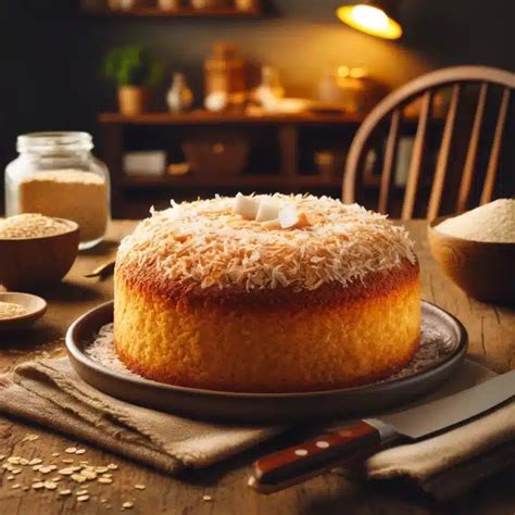 Corre Aqui Para Aprender A Fazer Esse Bolo De Aveia Coco Delicioso