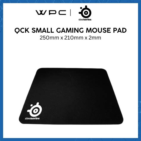 STEELSERIES QCK MINI GAMING MOUSE PAD BLACK ( 63005 ) | Shopee Malaysia