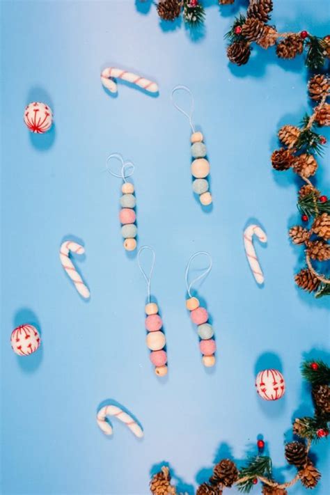 Diy Wood Bead Ornament • Heather Handmade