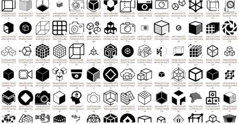 Box Icon Set Of Vector Element Design Black Illustration Clipart On