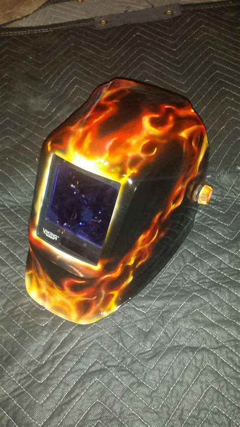 Airbrushed Welding Helmet Welding Helmet Airbrush Welding