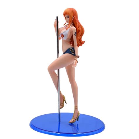 Cm Anime One Piece Nami Sexy Pvc Action Figure Pole Dancing