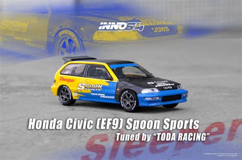 Po Inno Models Inno Honda Civic Ef Spoon Livery Tuned By