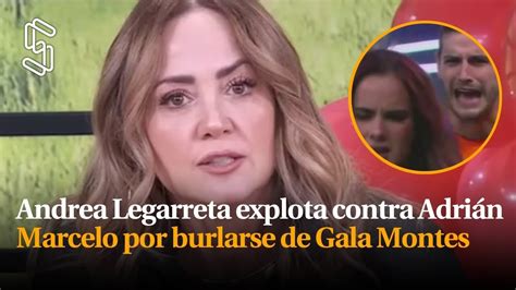 Andrea Legarreta Explota Contra Adri N Marcelo Por Burlarse De La