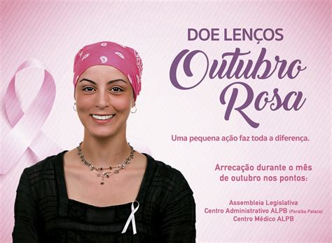 Outubro Rosa Assembleia Legislativa Da Paraíba E Unale Promovem