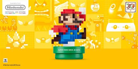 Mario Modern Colors Amiibo Can Be Pre Ordered From The Nintendo Uk Store