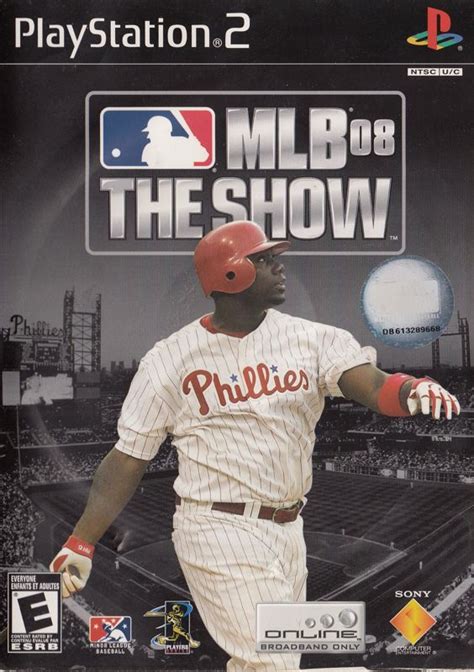 MLB 08 The Show 2008 PlayStation 2 Box Cover Art MobyGames