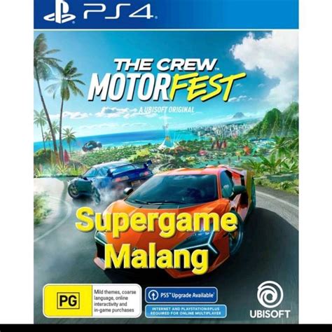 Jual The Crew Motorfest Ps Motor Fest Ps Cd Game Di Seller Supergame