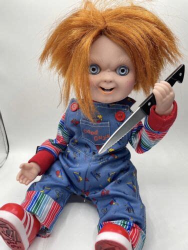 Talking Animated Chucky Doll Spirit Halloween Animatronic Party City EBay