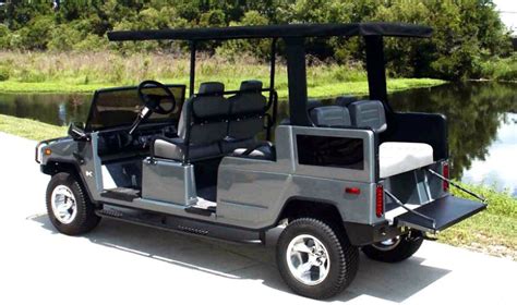 Luxury H2 Hummer Golf Carts