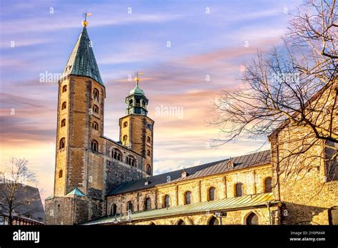 Old City Of Goslar Germany Stock Photo Alamy