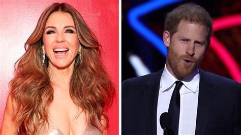 Elizabeth Hurley Reacts To Spare Theory She Took Prince Harry S Virginity