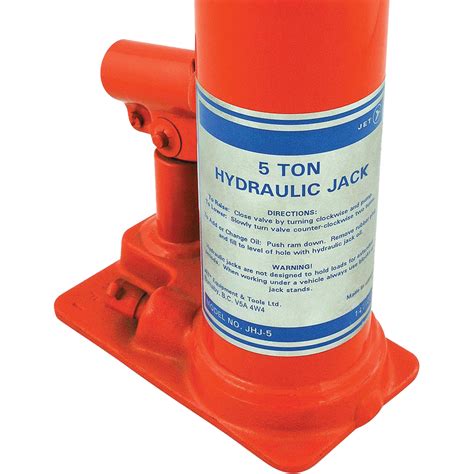 Strongarm 140103 Super Heavy Duty Bottle Jack 5 Tons 15 38 Raised