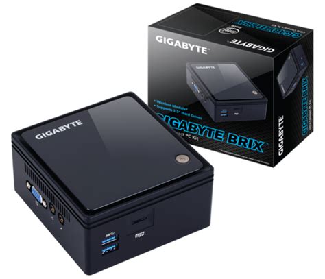 GB BACE 3160 Rev 1 0 Overview BRIX Mini PC Barebone GIGABYTE