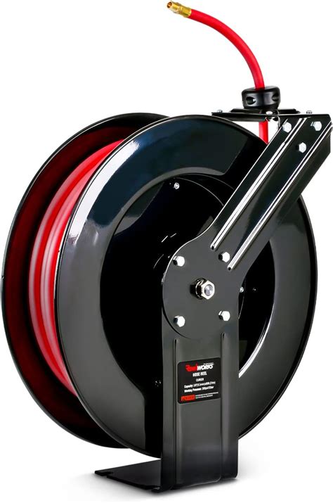 Reelworks Air Hose Reel Retractable Inch X Foot Max Psi