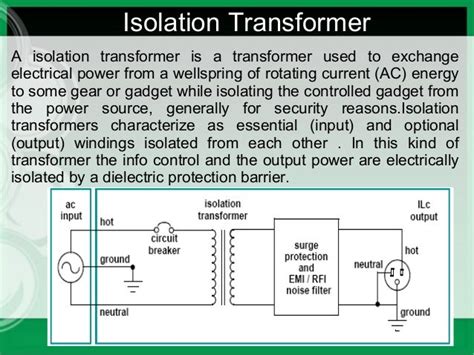 What Are The Benefits Of Isolation Transformers