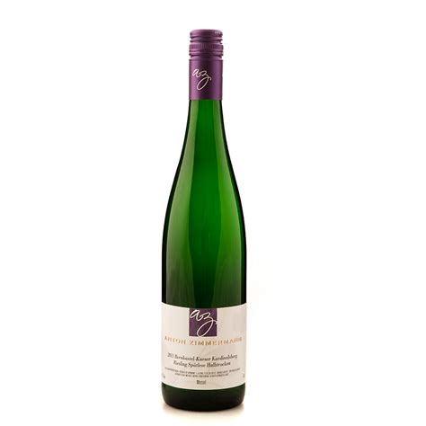 Weingut Anton Zimmermann 2011 Bernkastel Kueser Kardinalsberg