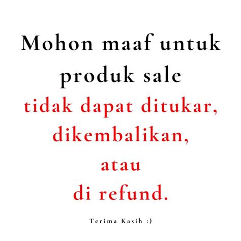 special price  exchange  return  refund mob