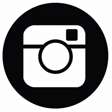 Instagram Black Icon 192398 Free Icons Library