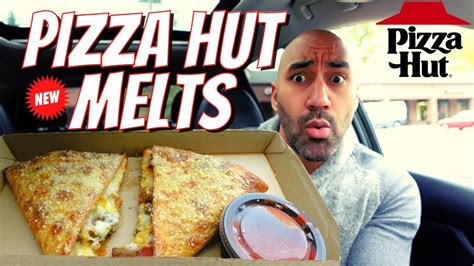 🚨🍕 New Pizza Hut Melts Meat Lovers Melt Review 90s Pizza Hut